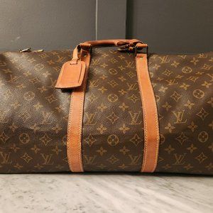 LOUIS VUITTON KEEPALL 50 WITH STRAP
